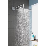 Потолочная душевая лейка Hansgrohe Croma Select E 280 1JET Ecosmart с держателем